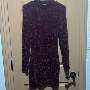 Speechless Juniors Long Sleeve Bodycon Dress